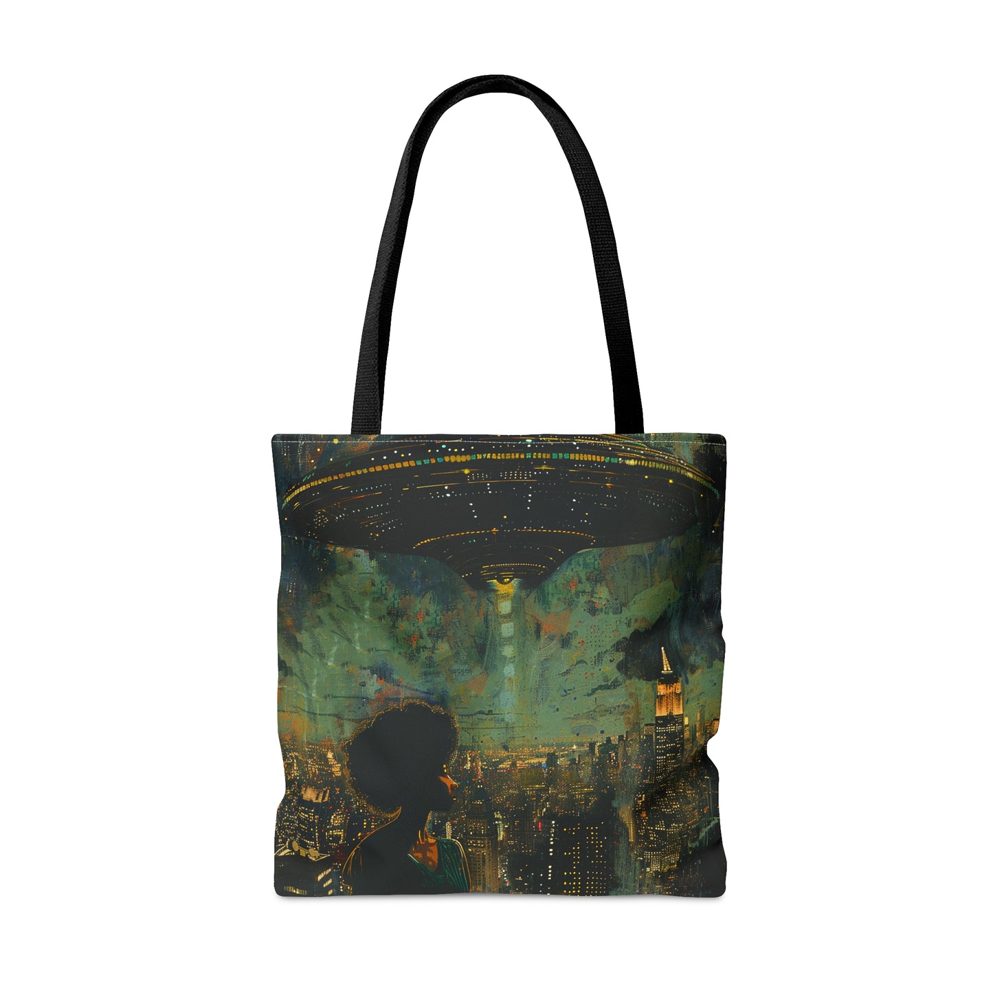 Spaceship Sighting Tote Bag