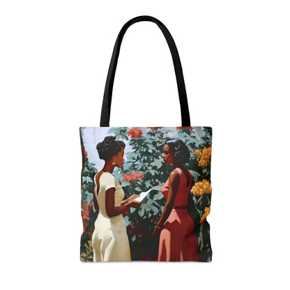 Garden Chat Tote Bag