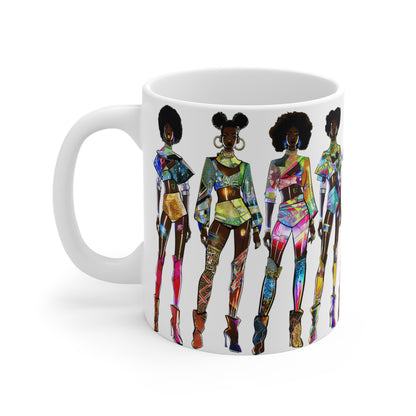 Afrofuturism Fashion Mug