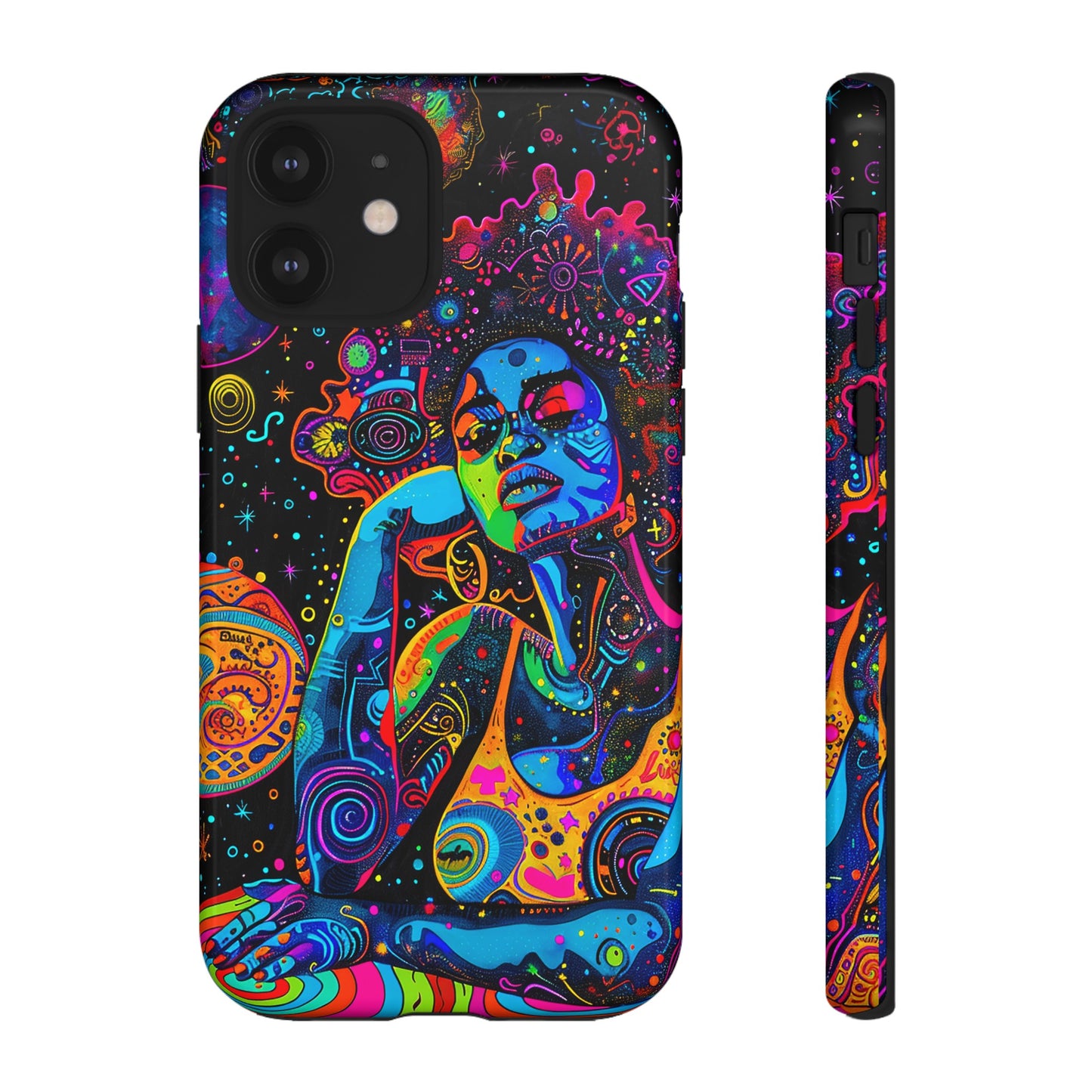 Afro Trippy Phone Case