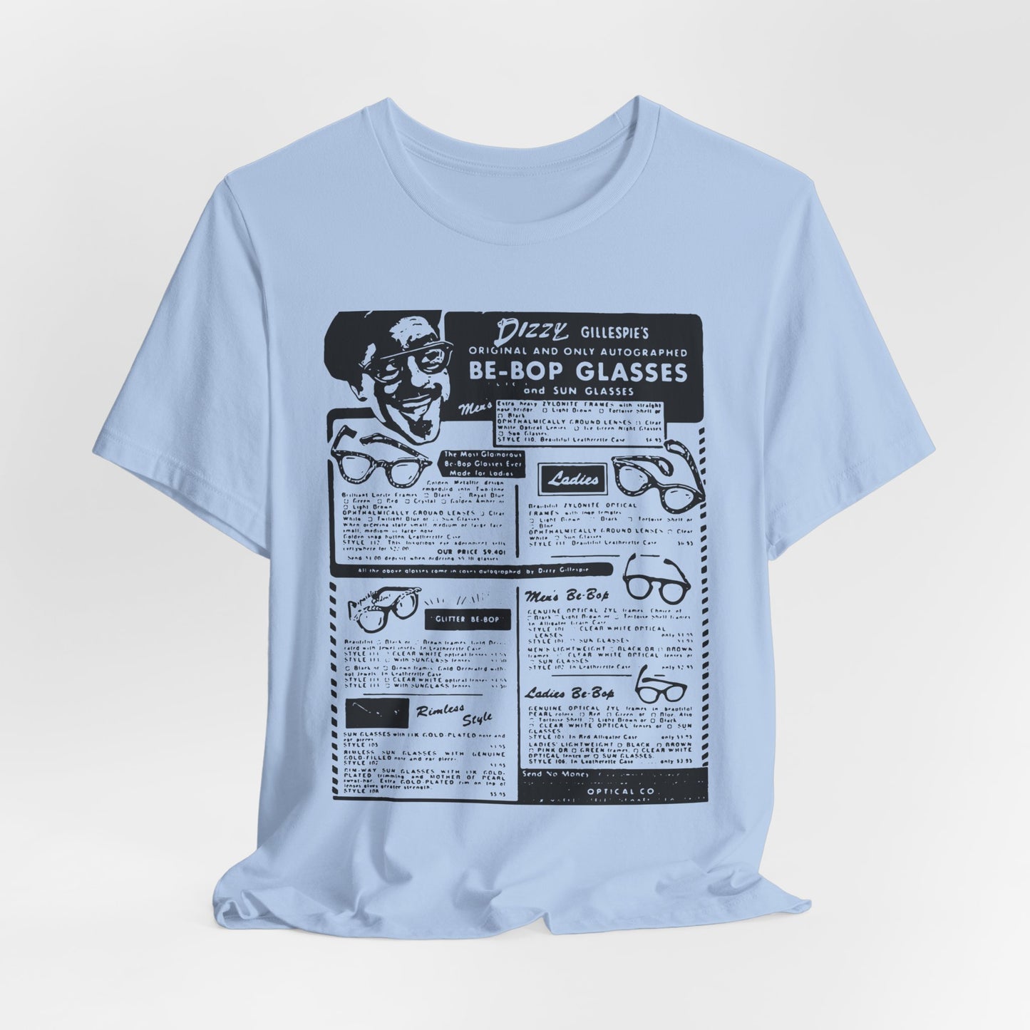 Dizzy Be-Bop Ad Shirt
