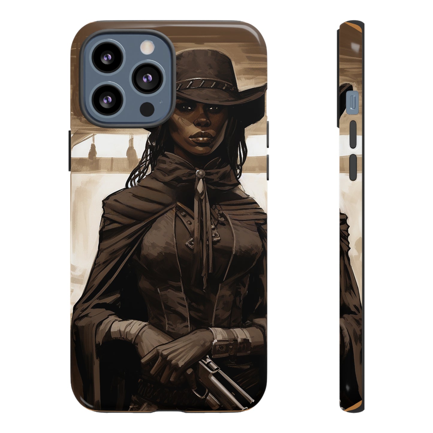 Cowgirl Gunslinger Phone Case