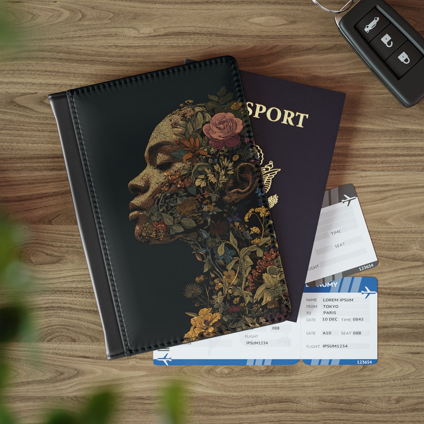 Botanical Beauty Passport Cover