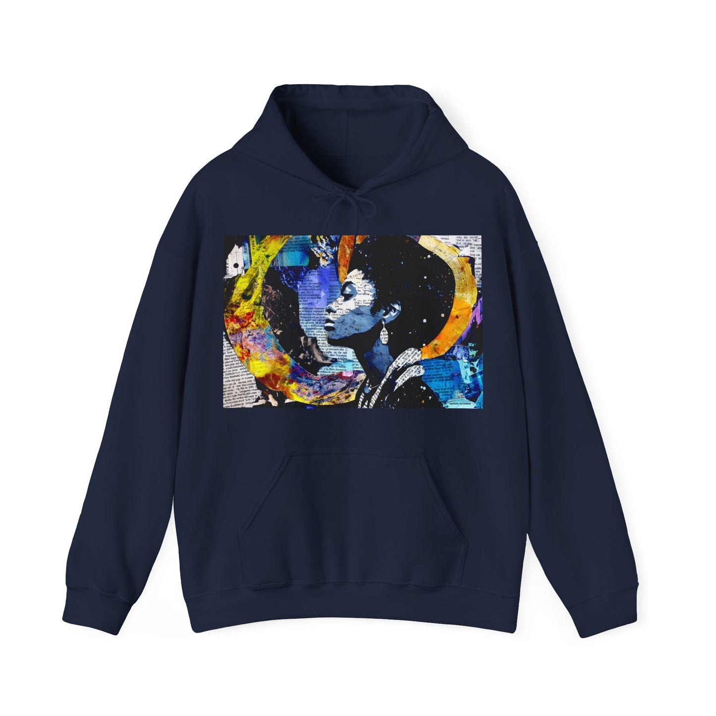 Afrofuturism Collage Hoodie