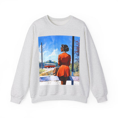 Woman Waiting Sweatshirt