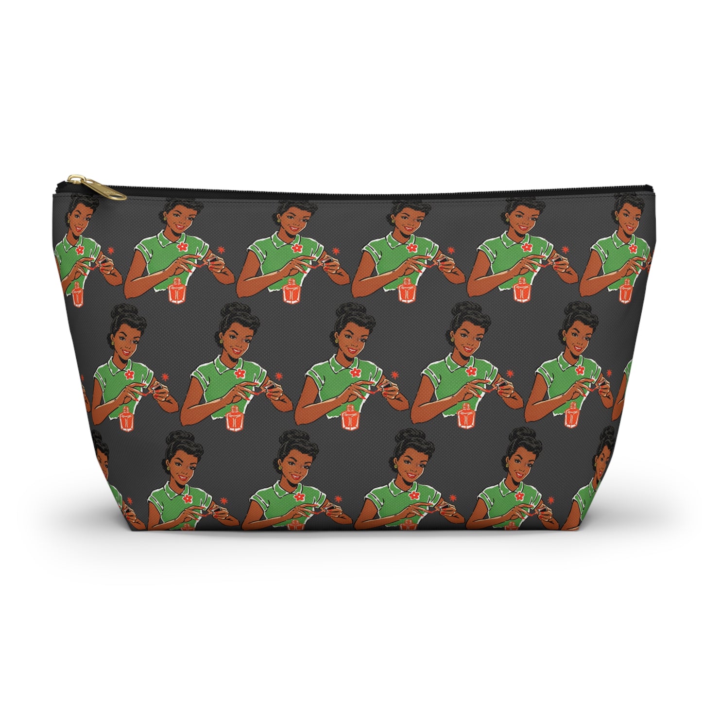 Painting Nails T-bottom Pouch