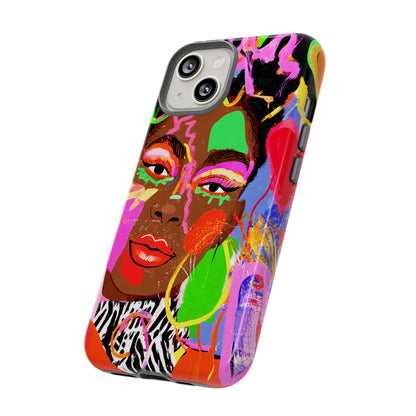 Graffiti Neon Face Phone Case
