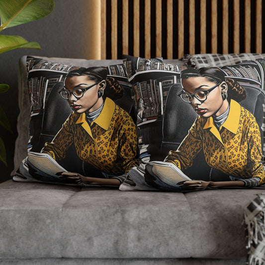 Black Scholar Pillow