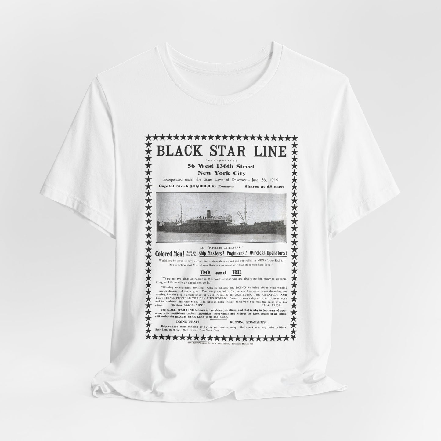 Black Star Line Shirt