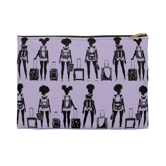 Black Girls Travel Pouch