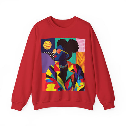 Colorful Woman Sweatshirt