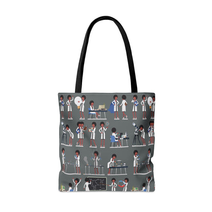 Black Scientist Tote Bag