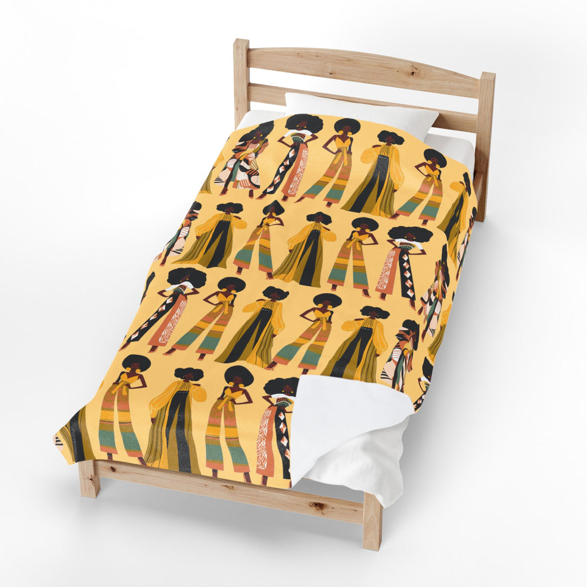 Afro Chic Throw Blanket