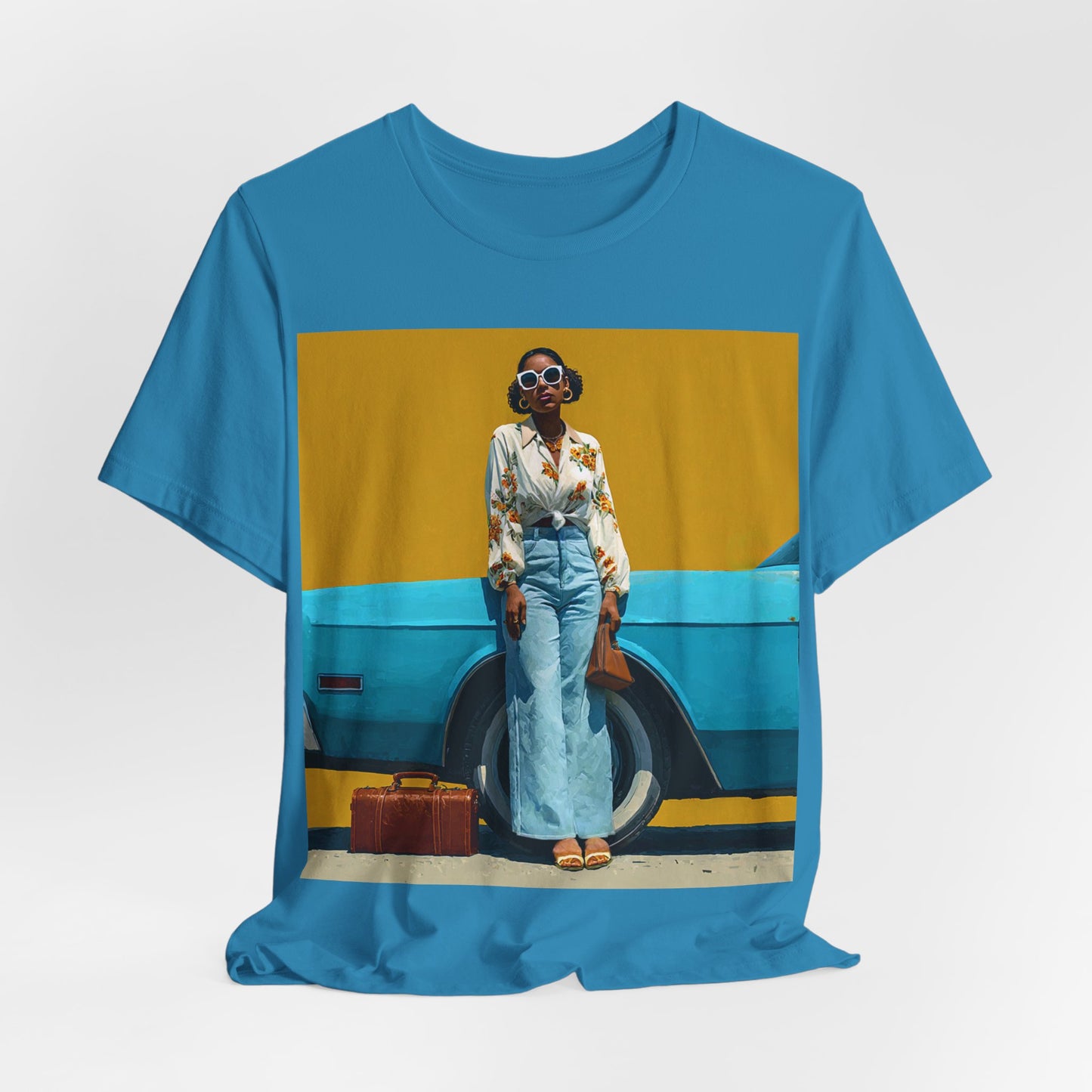 Retro Blue Classic Shirt