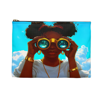 Girl with Binoculars Pouch