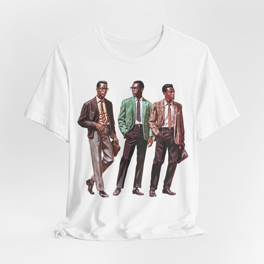 50s Fashion Men Shirt - Afrocentric Art by The Trini Gee