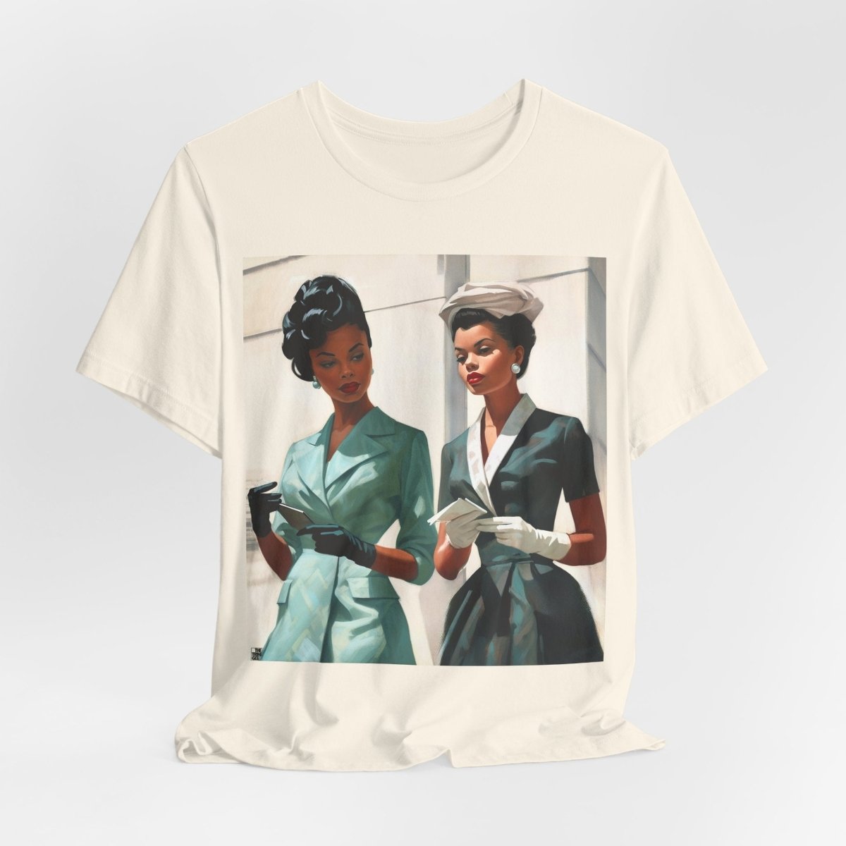 50s Women Shirt - Afrocentric Art by The Trini Gee