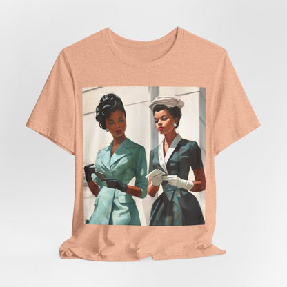 50s Women Shirt - Afrocentric Art by The Trini Gee