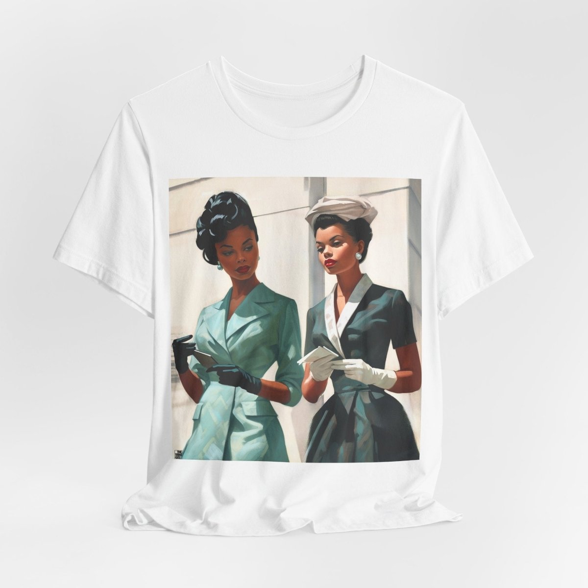 50s Women Shirt - Afrocentric Art by The Trini Gee