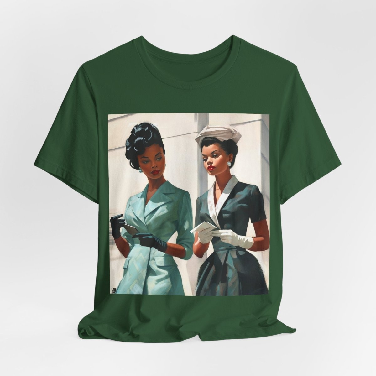 50s Women Shirt - Afrocentric Art by The Trini Gee