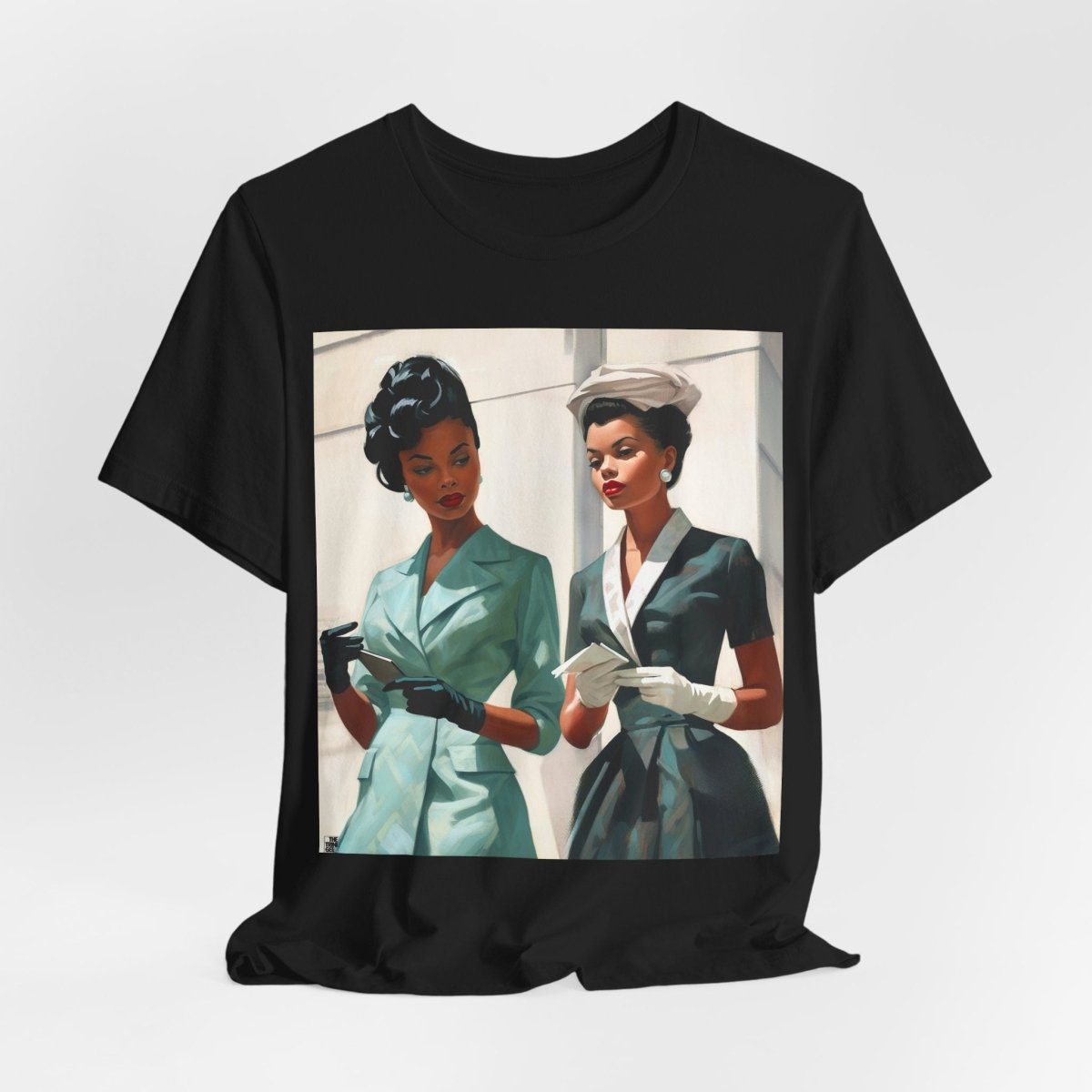 50s Women Shirt - Afrocentric Art by The Trini Gee