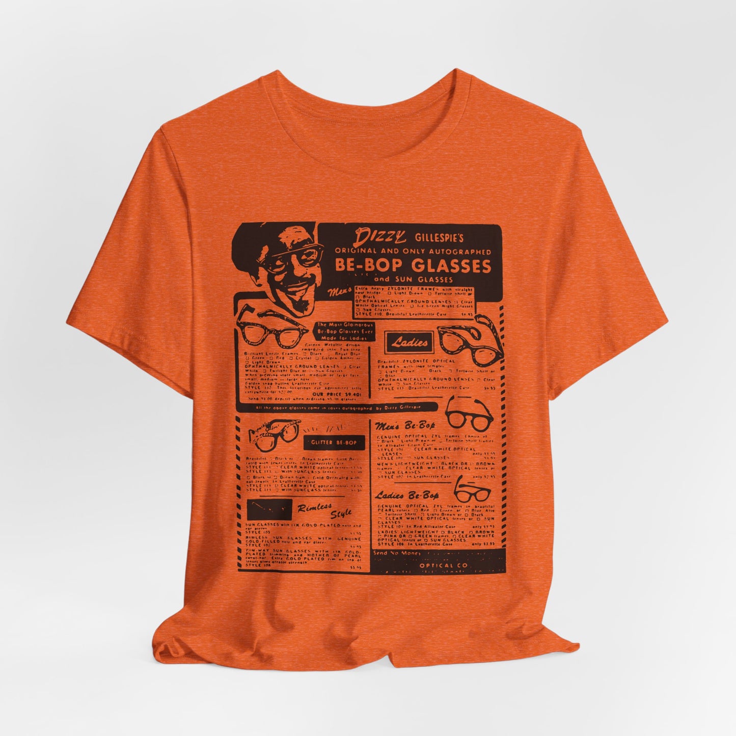 Dizzy Be-Bop Ad Shirt