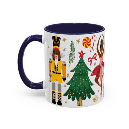 Nutcracker Ballet Accent Mug