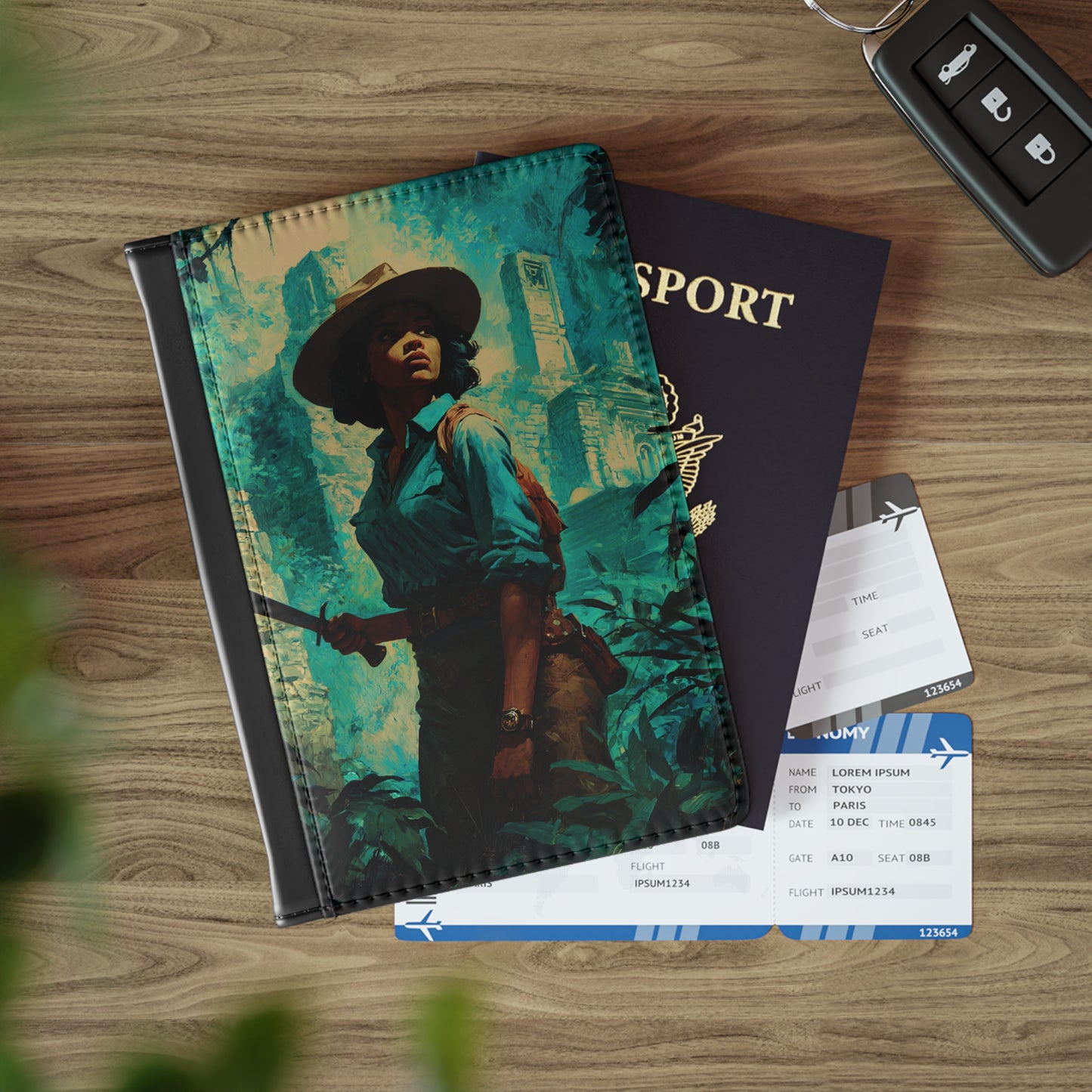 Jungle Explorer Passport Cover