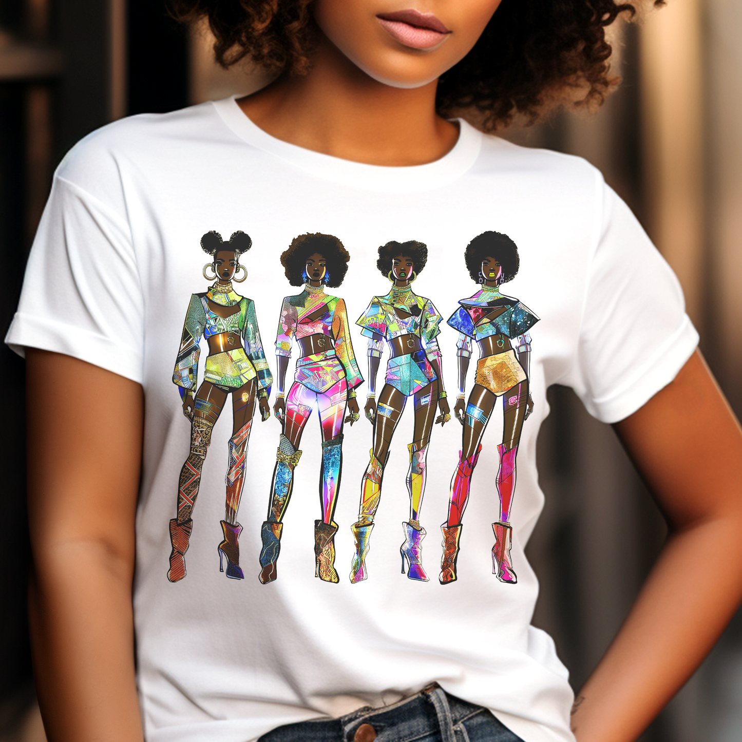 Afrofuturism Fashion Shirt