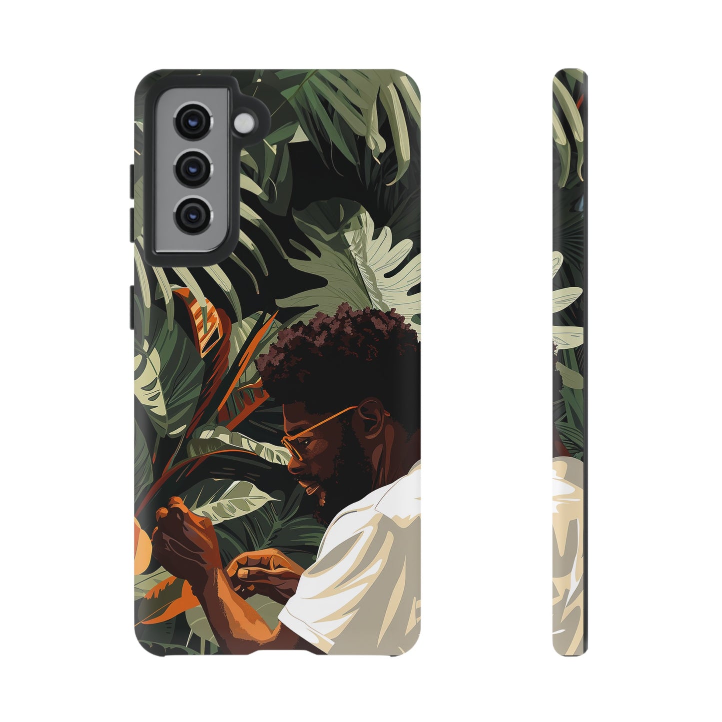 Man with Plants Phone Case