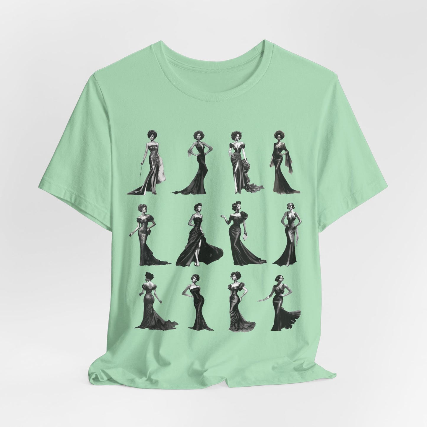 Black Dress Glamour T-shirt
