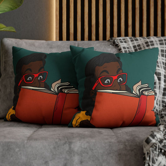 Brown Reader Pillow