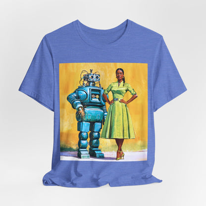 Woman with Bot T-Shirt