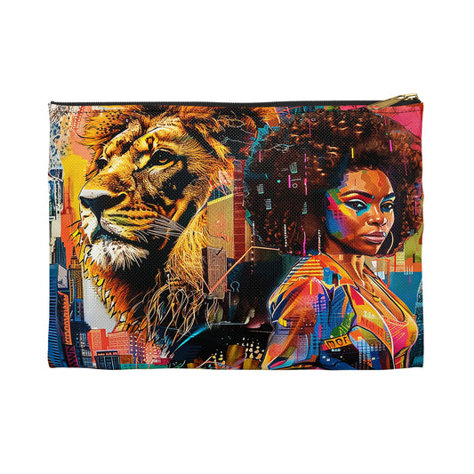 Leo Zodiac Accessory Pouch