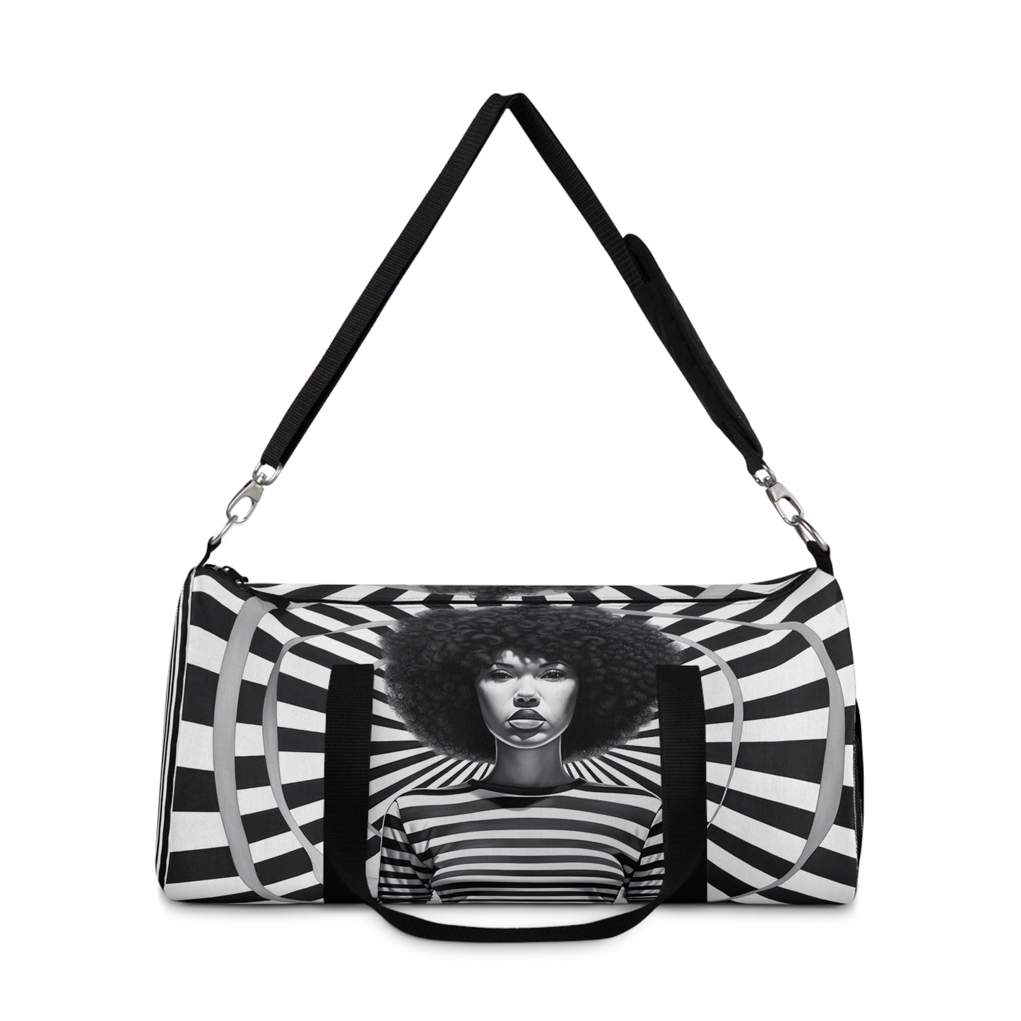 Afro Optical Duffel Bag