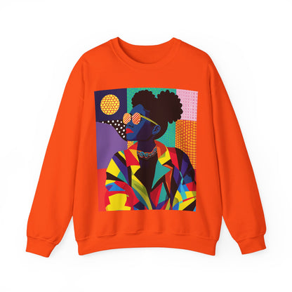 Colorful Woman Sweatshirt