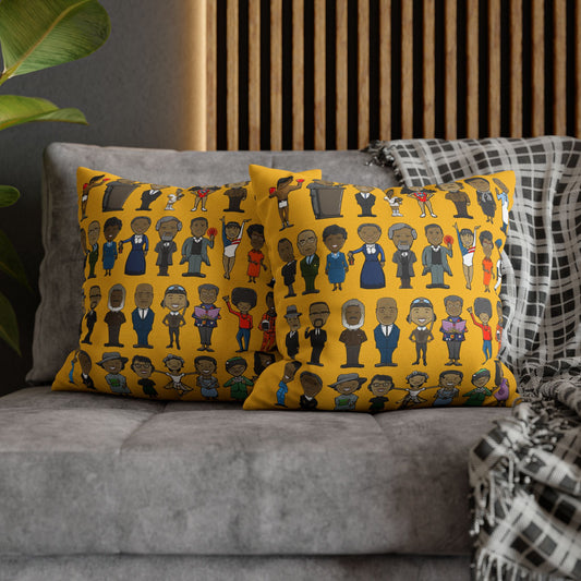 Black History Makers Pillow