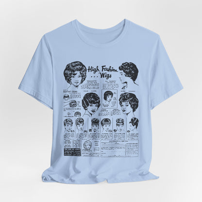 Vintage Wig Ad T-shirt