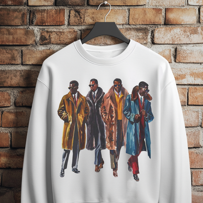 Men in Coats Sweatshirt