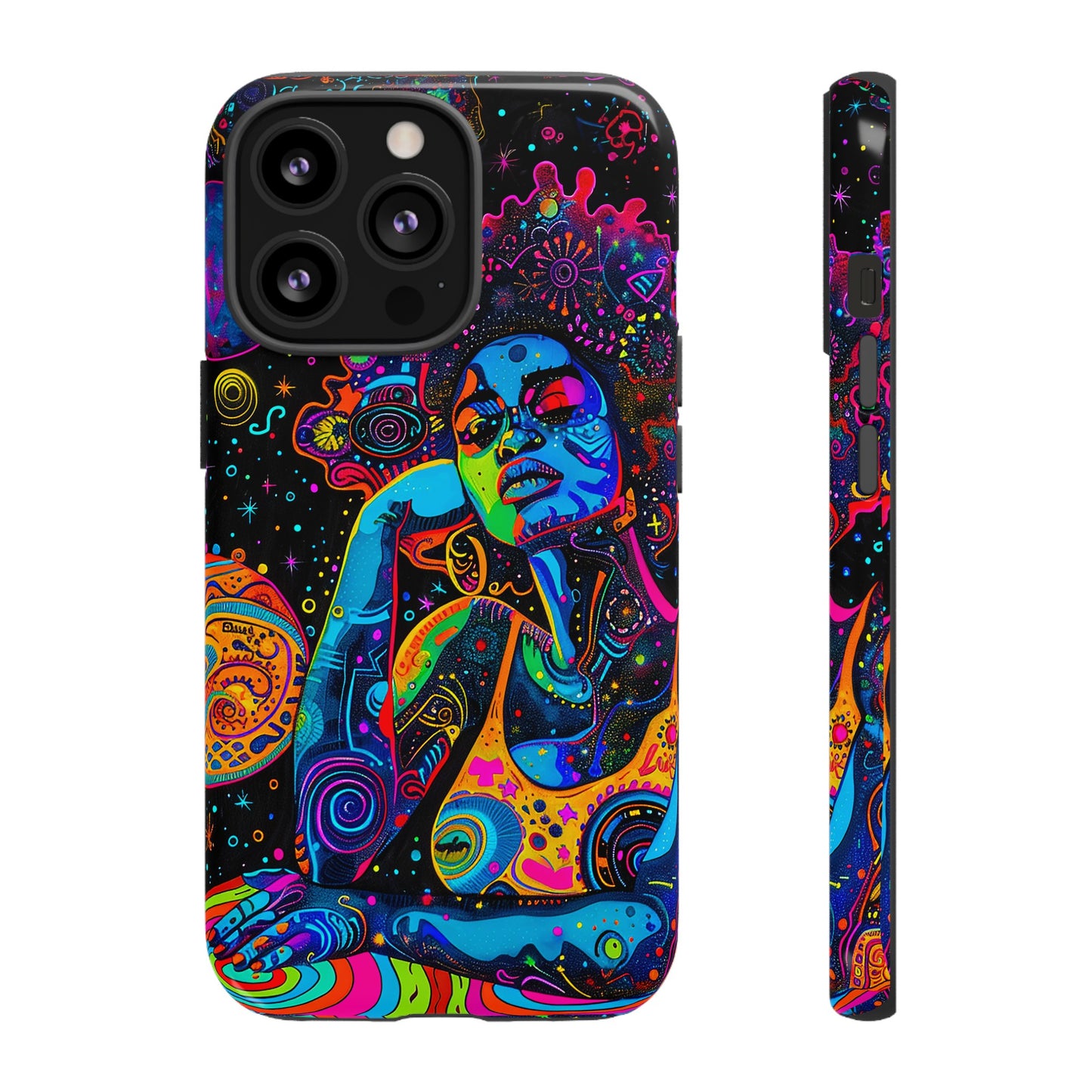 Afro Trippy Phone Case