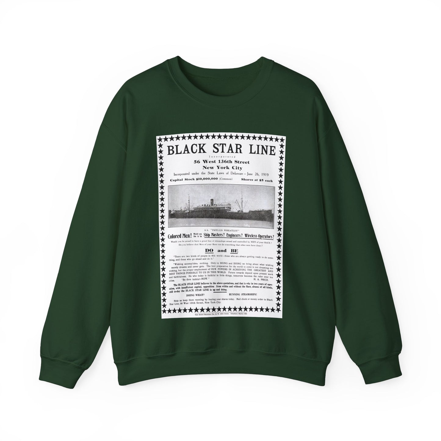 Black Star Line Sweatshirt