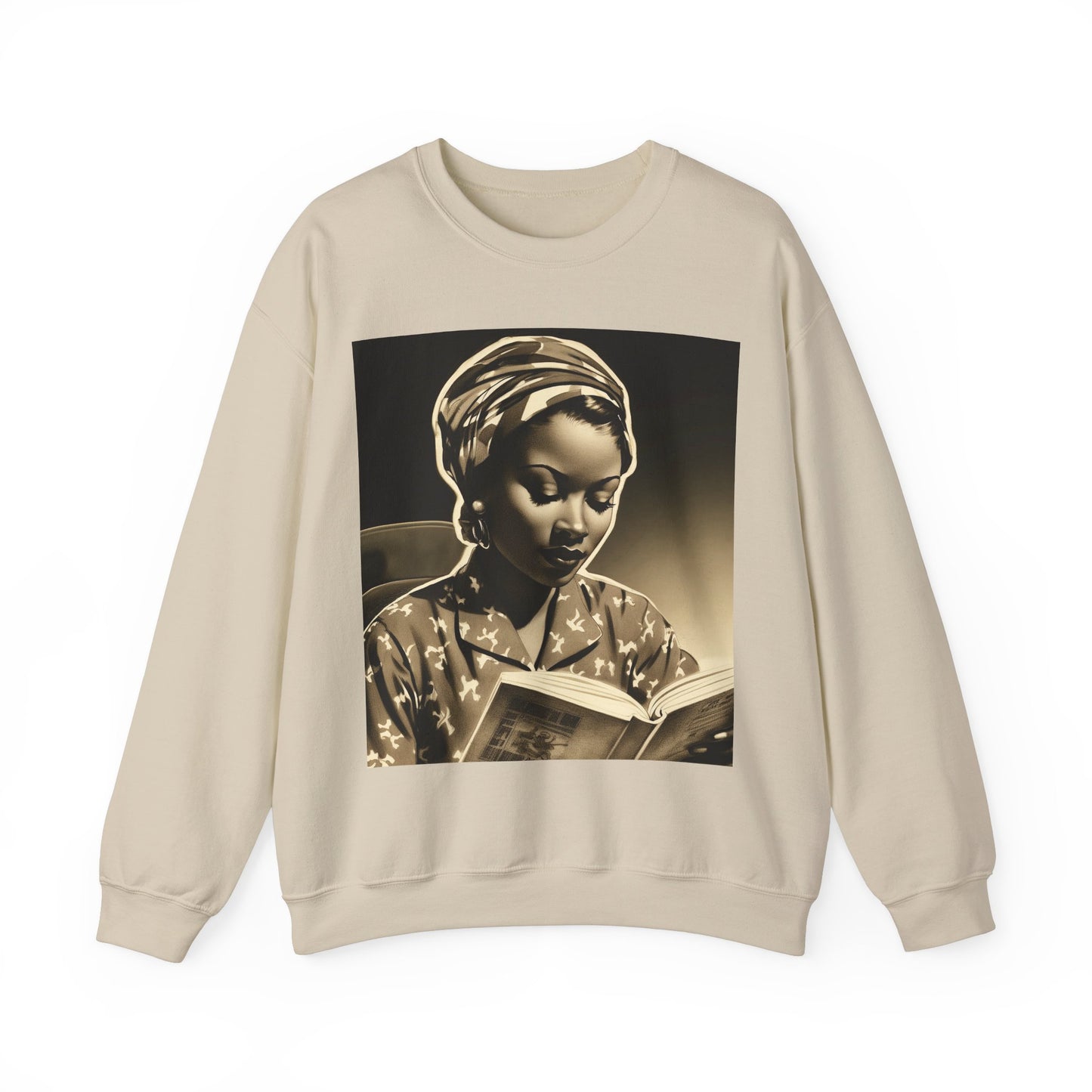 Sepia Reader Sweatshirt