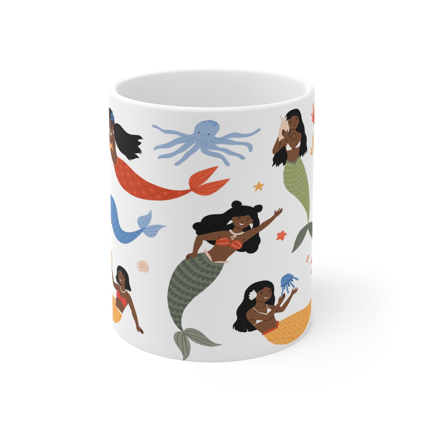 Black Mermaids Mug