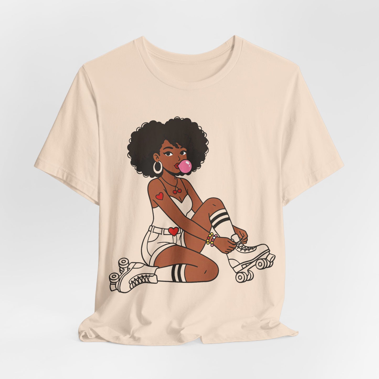 Afro Roller Girl Shirt