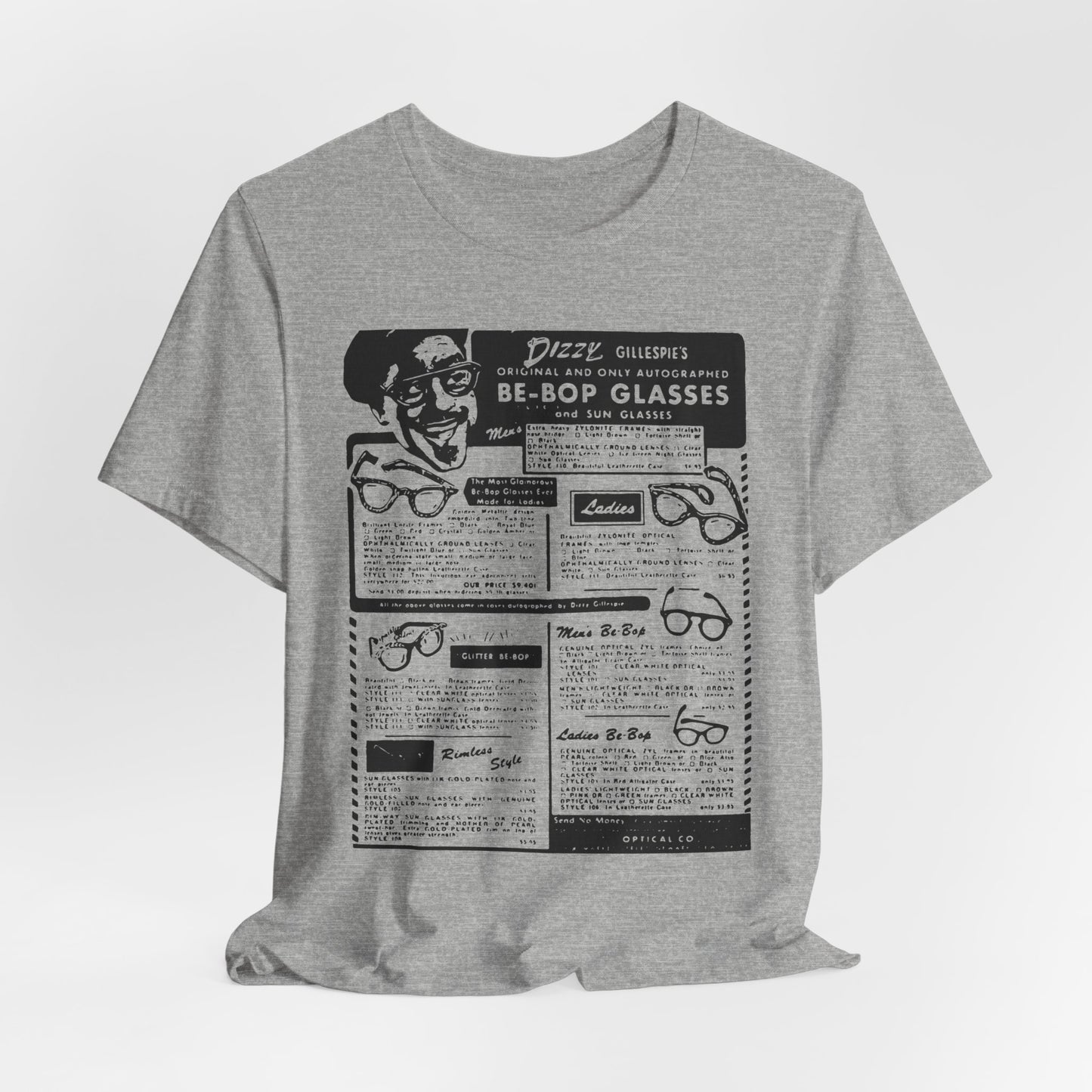 Dizzy Be-Bop Ad Shirt