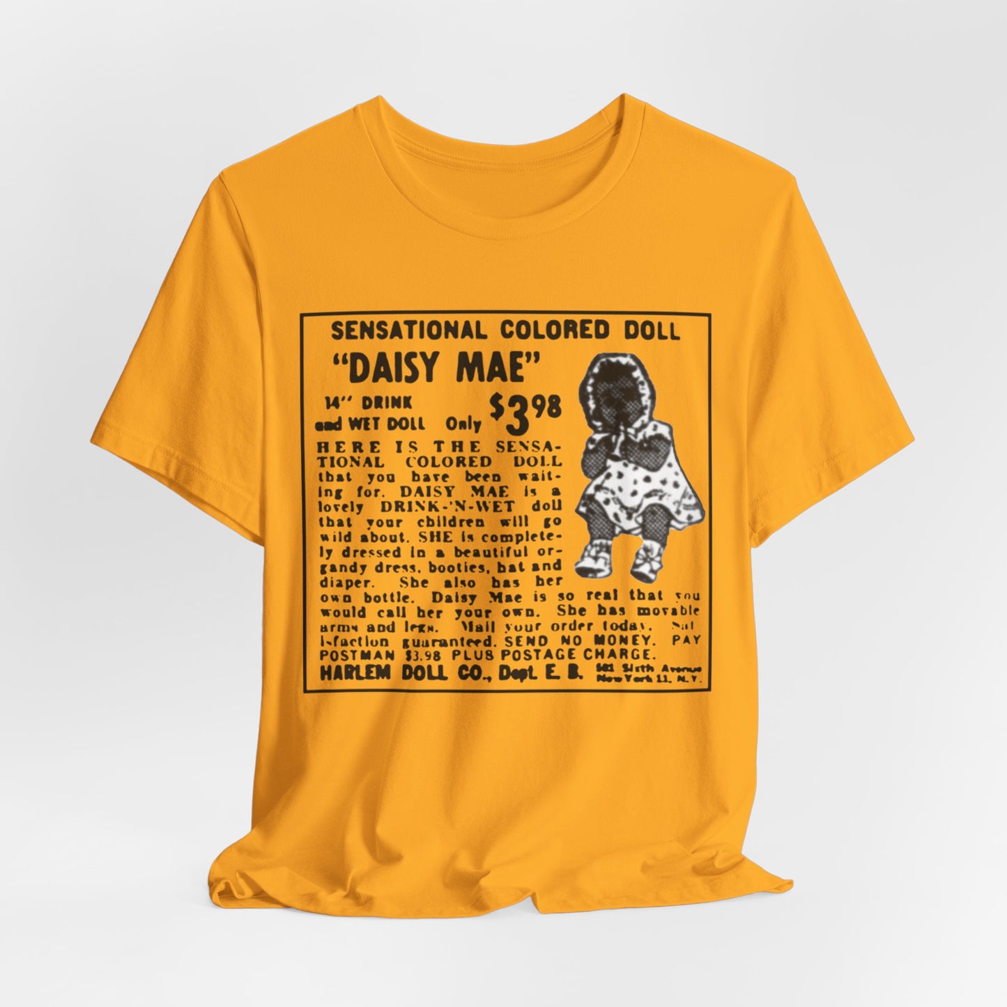 Retro Black Doll Ad Shirt