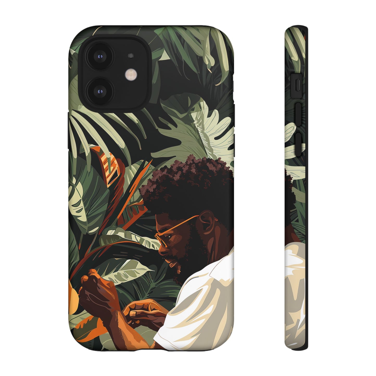 Man with Plants Phone Case