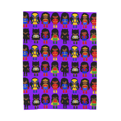 Girl Power Throw Blanket