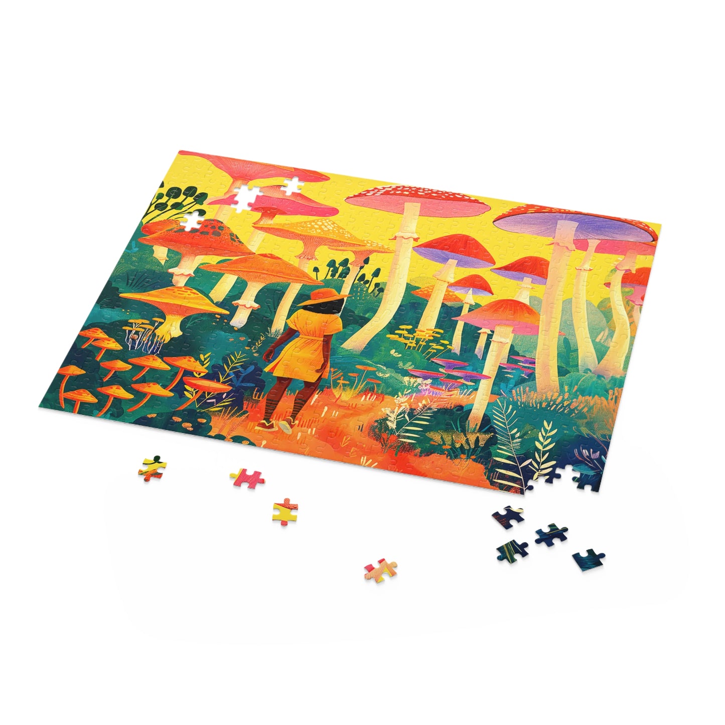 Mushroom Walk Puzzle