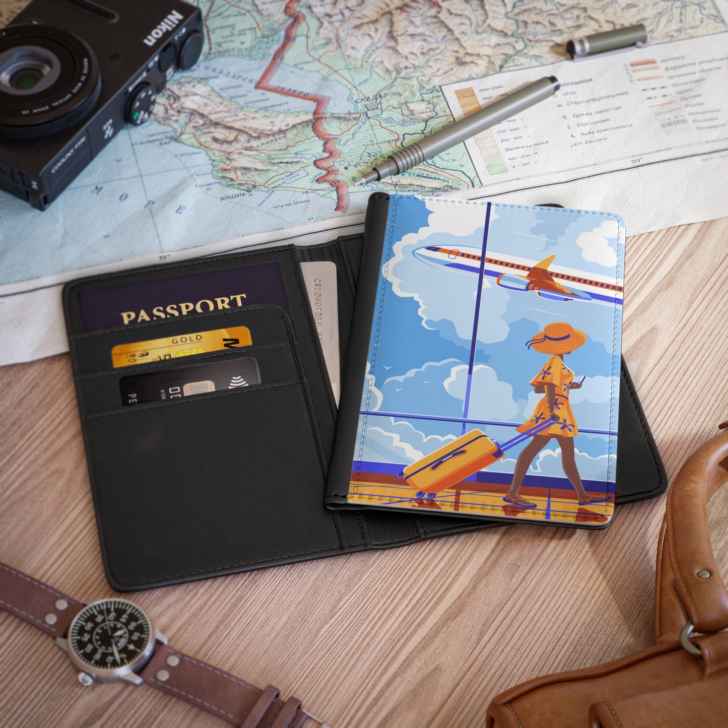 Catch Flight Passport Cover